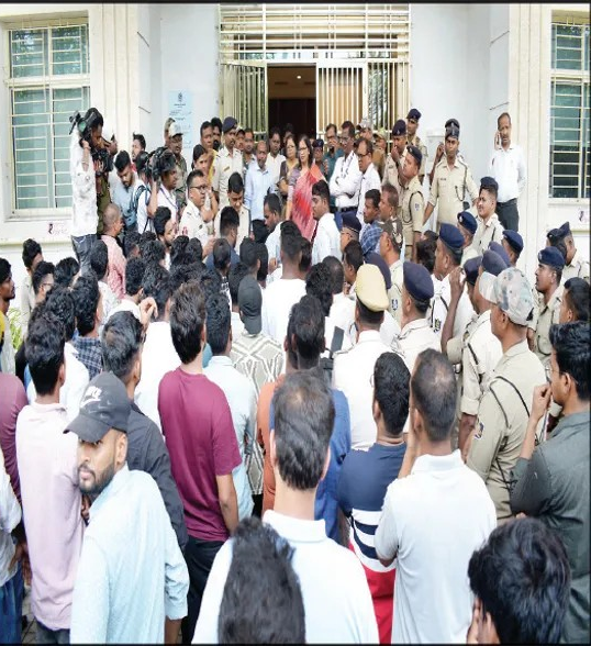 Utkal University campus crisis