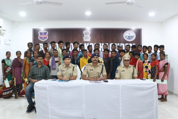 Maoist surrender in Telangana
