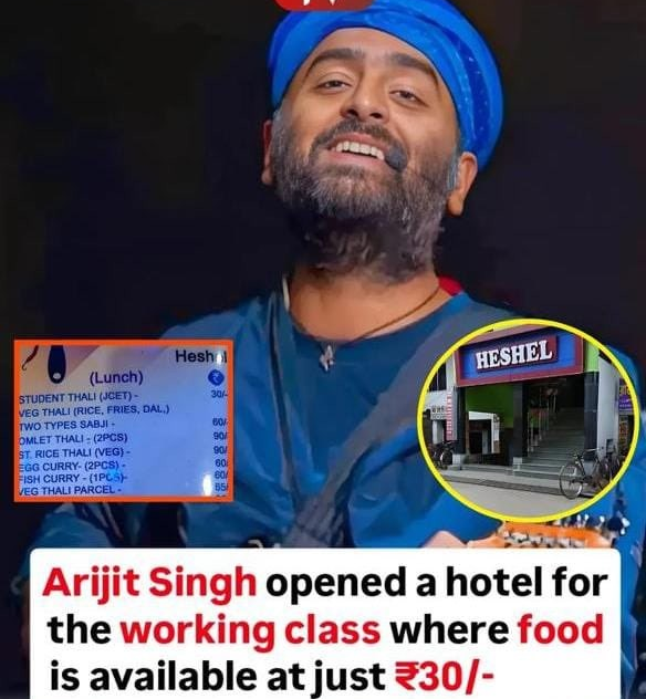 Arijit Singh’s Heshel Hotel