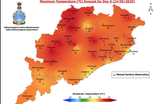 Odisha monsoon arrival