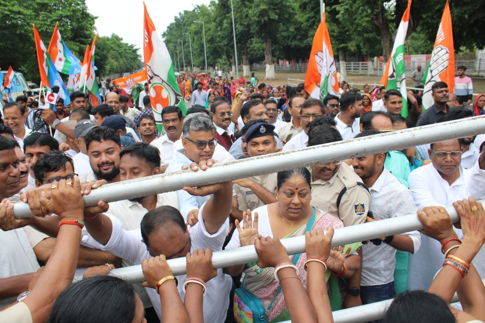 Gopalpur gang rape protest Odisha
