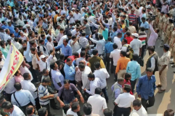 Odisha Junior Teachers Protest