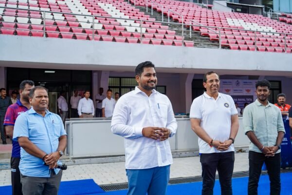 5th Edition of Odisha Naval Tata Hockey Grassroot League Championship Sports & Youth Services Minister inaugurates the 5th Edition of Odisha Naval Tata Hockey Grassroot League Championship at Kalinga Stadium
