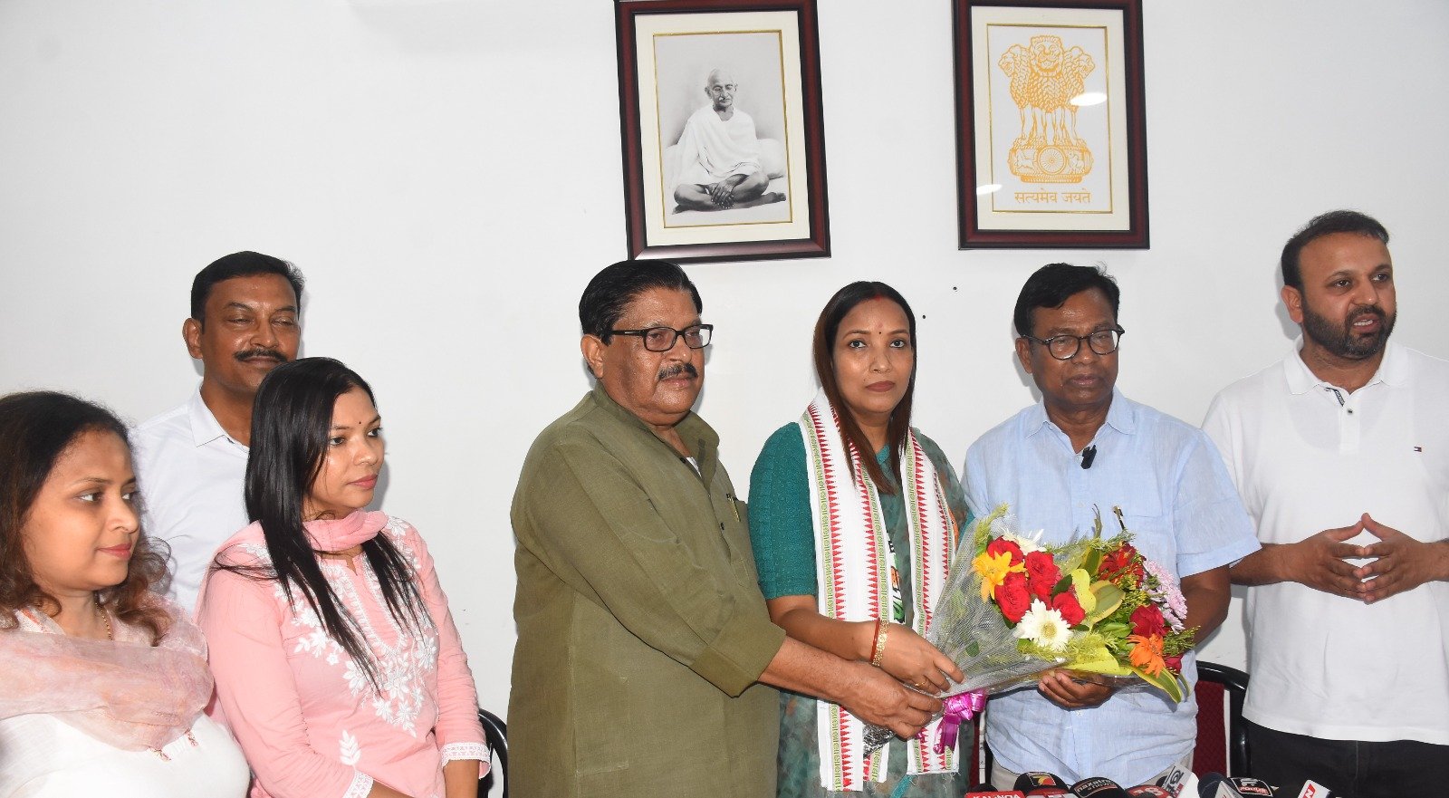 Sunita Biswal joins Congress
