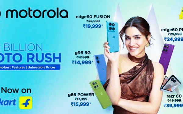 Motorola Unleashes AI-Powered Festive Lineup During Flipkart’s Big Billion Days